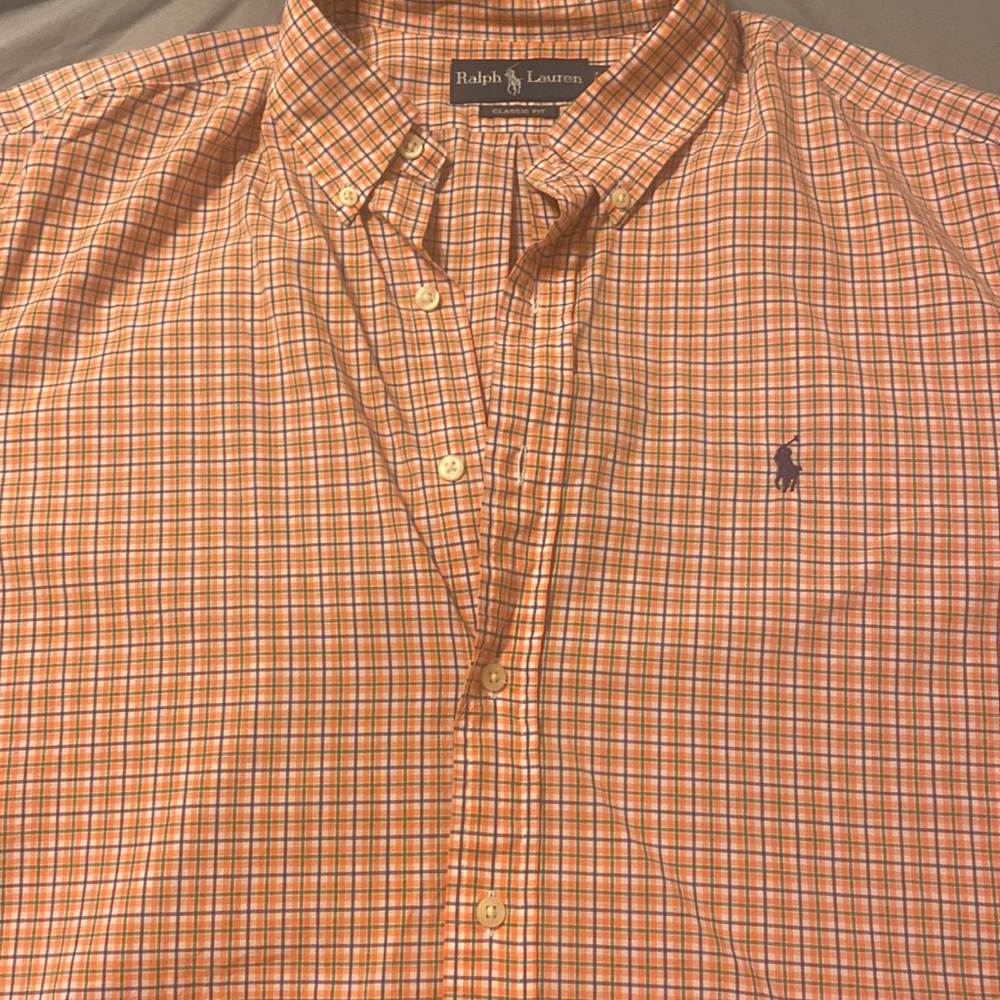 Mens  long sleeve polo